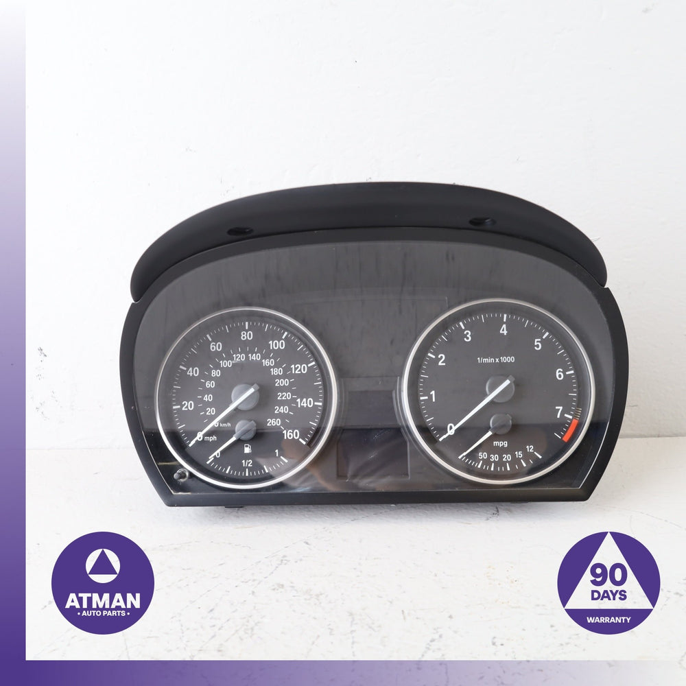 BMW E90 328i Instrument Gauge Cluster Speedometer OEM