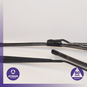 BMW F15 X5 Front Windshield Wiper Washer Arm Set 61617304069 OEM