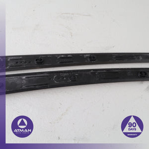 BMW E60 528i 535i 545i Front Left & Right Interior Door Panel Wood Trim Set OEM