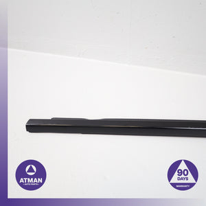 BMW F98 X4M X4 Front Left Door Window Molding Trim Black OEM