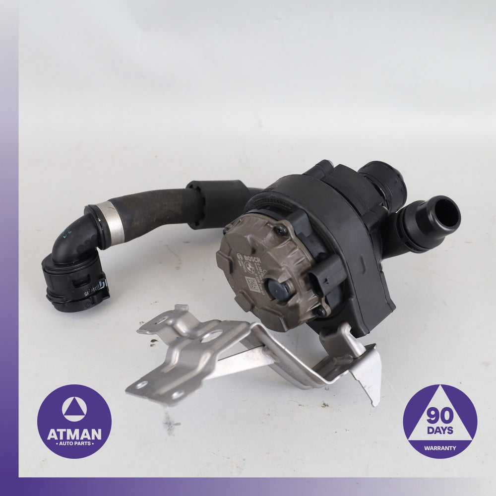 BMW G30 530e Engine Auxiliary Water Pump w/ Hose 8638238 OEM