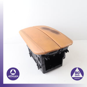 BMW F16 X6 Front Center Console Armrest Arm Rest Brown 51169323628 OEM