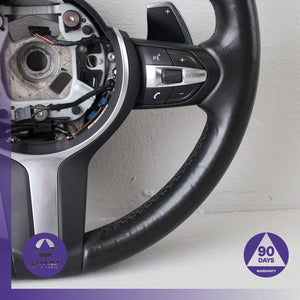 13-21 BMW F36 430i 330i M Sport Leather Steering Wheel 32307850404 OEM — photo 3