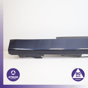 BMW F32 428i 430i Left Side Skirt Rocker Panel Molding Blue OEM 70k