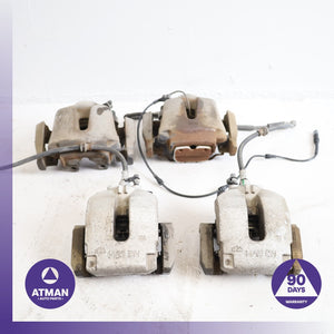 14-19 BMW F15 X5 X6 Front &amp; Rear Brake Caliper Calipers Set 34116776783 OEM