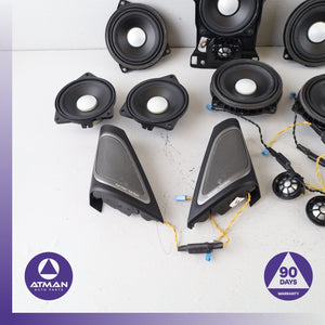 16-22 BMW G12 740i 750i M750i Harman Interior Audio Speaker Tweeter Set OEM