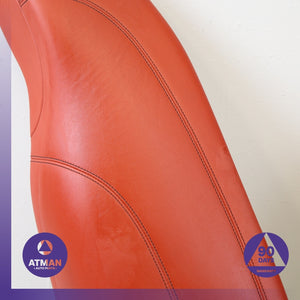 14-19 BMW F06 M6 Rear Left &amp; Right Seat Cushion Bolster Set Merino Red OEM