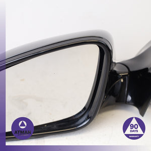 14-17 BMW F07 535i 550i GT Shadow Line Left Side Rear View Door Mirror Gray OEM
