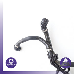 10-13 BMW F10 550i 650i Engine Water Coolant Overflow Hose Line Pipe Set OEM — photo 2