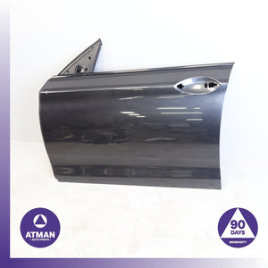 10-17 BMW F07 535i 550i GT Front Left Driver Door Cover Shell Gray OEM