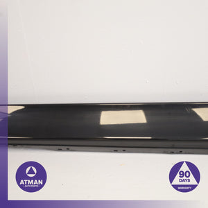 12-18 BMW F30 320i 335i Left Driver Side Rocker Panel Side Skirt Black OEM