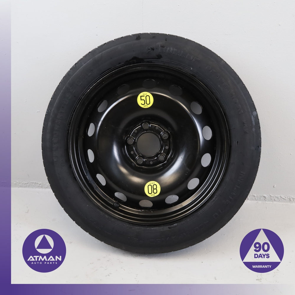 07-19 BMW F15 X5 X6 Emergency Spare Tire Wheel Donut Rim 18" 18 OEM