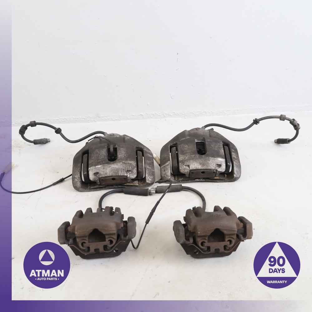 02-10 BMW E60 535i 545i 745i Front & Rear Brake Caliper Cover Set OEM