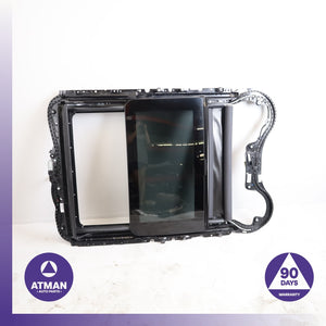 14-19 BMW F34 328i 340i GT Sunroof Guide Rail Frame Glass Track w/ Sun Shade OEM
