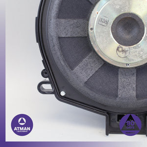 15-19 BMW F86 X6M X6 Bang&amp;Olufsen Front Under Seat Speaker Subwoofer OEM 80k — photo 4