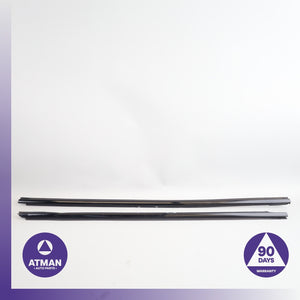 BMW F36 435i Gran Coupe Front Left &amp; Right Window Molding Set 7310205 OEM