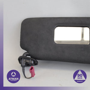 BMW F06 650i 640i Gran Coupe Right Passenger Side Sunvisor Sun Visor Black OEM
