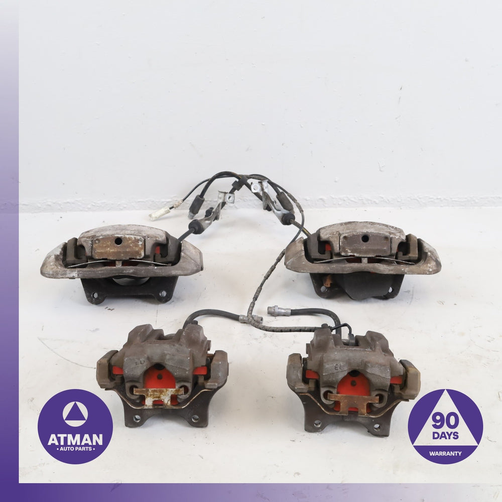 07-15 BMW E90 335i X1 Front & Rear Brake Caliper Set 34116773201 OEM