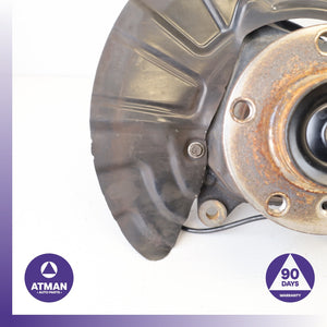 BMW F25 X3 X4 Front Left Side Spindle Knuckle Hub w/ Shield OEM