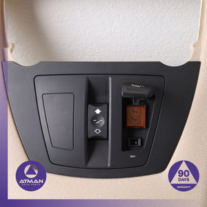 09-19 BMW F02 750Li 650i Overhead Console Dome Light Switch Unit Beige OEM — photo 6