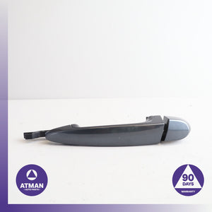 BMW F30 328i Rear Left Exterior Door Handle Gray OEM