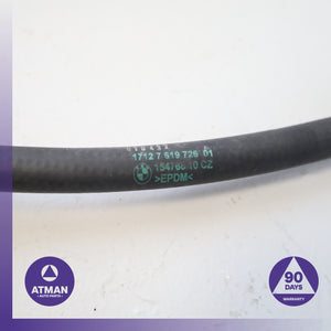 BMW F06 650i 550i 4.4L V8 N63 Engine Water Coolant Overflow Hose Line Pipe OEM