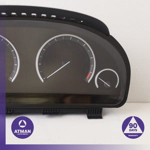 09-19 BMW F02 750i 550i 640i Instrument Cluster Speedometer 9255566 OEM