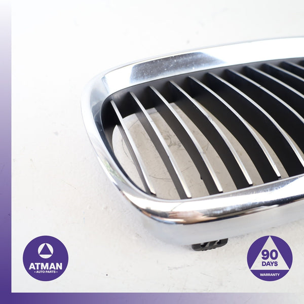 11-13 BMW E92 328i 335i Right Hood Radiator Grille Grill Chrome 51137254970 OEM