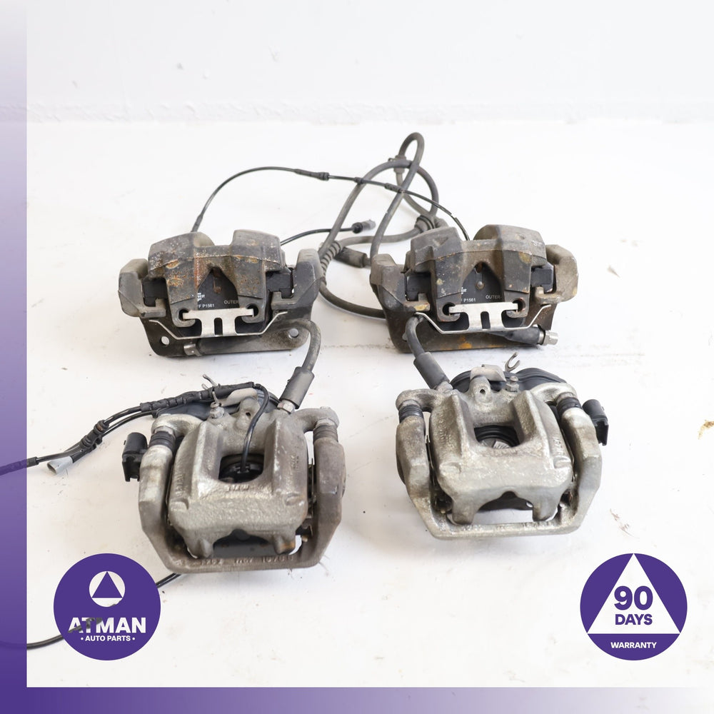 BMW F25 X3 Front & Rear Brake Caliper w/ Actuator Set OEM