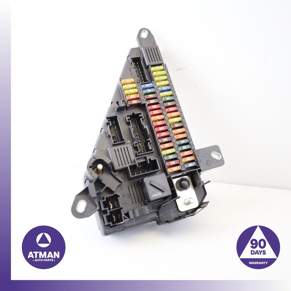 BMW E63 650i Rear Trunk Power Distribution Fuse Relay Box OEM