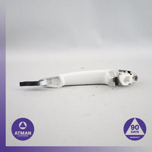 BMW F30 320i Rear Left Exterior Door Handle White OEM