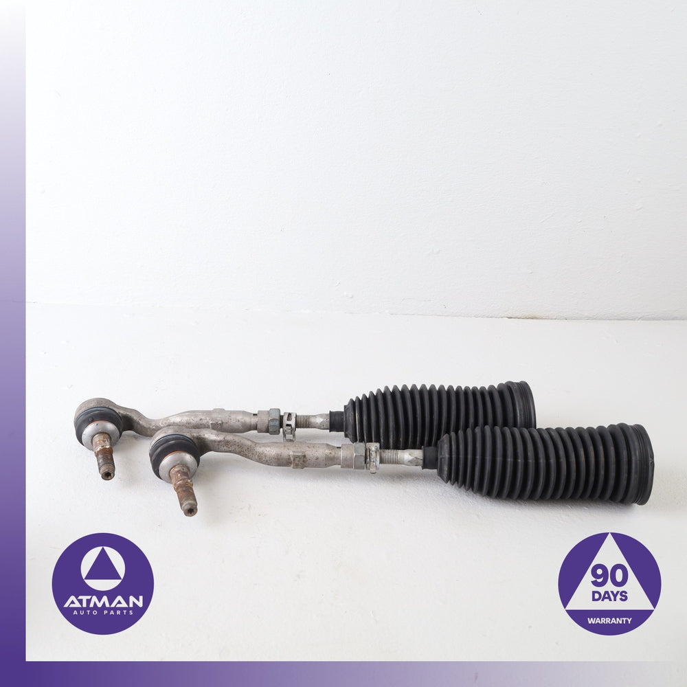 09-19 BMW F02 750Li 650i Right & Left Steering Rack & Pinion Tie Rod Set OEM