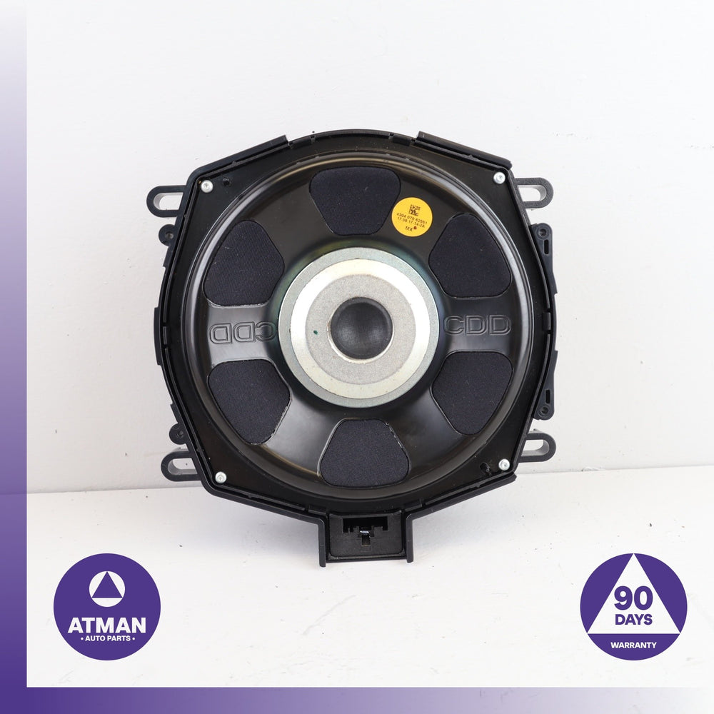 14-18 BMW F15 X5 Central Floor Speaker Subwoofer OEM