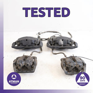 12-19 BMW F06 650i 640i M-Sport Front & Rear Brake Caliper Set Black OEM