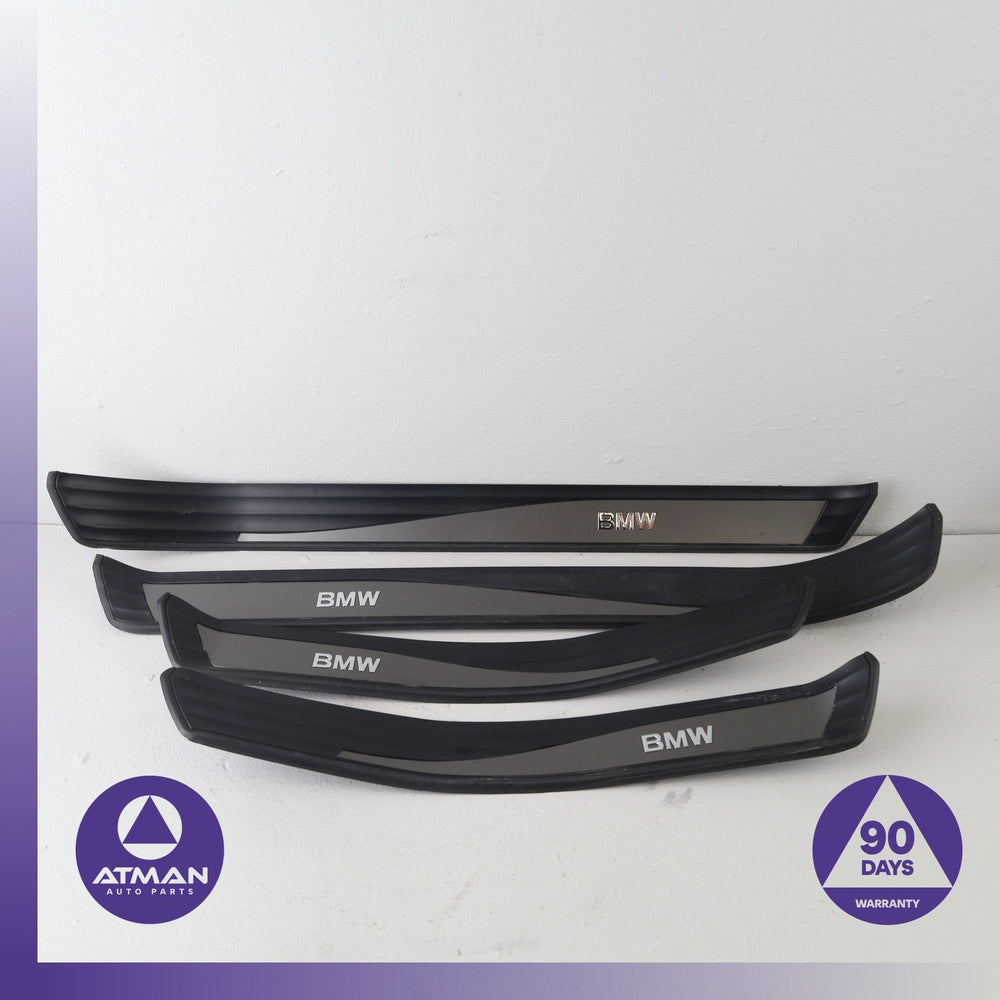 BMW E60 528i 535i 545i 550i Front & Rear Sill Scuff Plate Cover Panel Set OEM