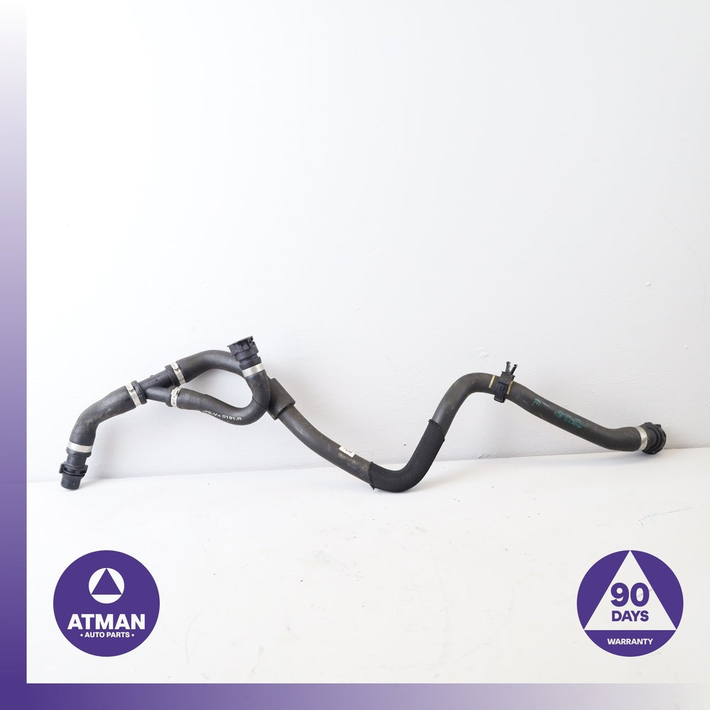 16-18 BMW F30 330e Hybrid Radiator Expansion Tank Return Coolant Hose OEM 84k