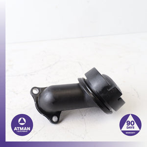11-19 BMW F10 550i 650i Engine Oil Filler Neck Tube w/ Cap 11127507224 OEM — photo 3
