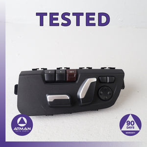 16-20 BMW F36 430i 440i Front Left Seat Adjust Memory Control Switch OEM