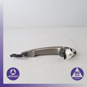 BMW E70 X5 Rear Left Driver Side Exterior Door Handle Beige OEM