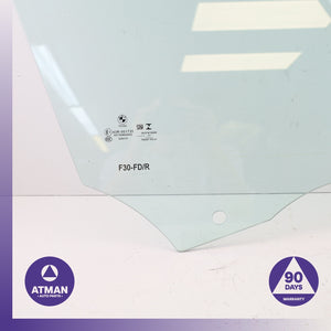 BMW F30 330i Front Right Passenger Door Window Glass 51337259826 OEM