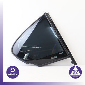 11-16 BMW F10 535i 528i Rear Right Passenger Quarter Corner Window Glass OEM