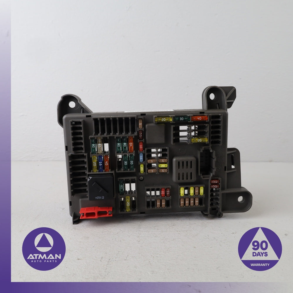 07-14 BMW E70 X5 X6 Rear Trunk Power Distribution Fuse Relay Box OEM