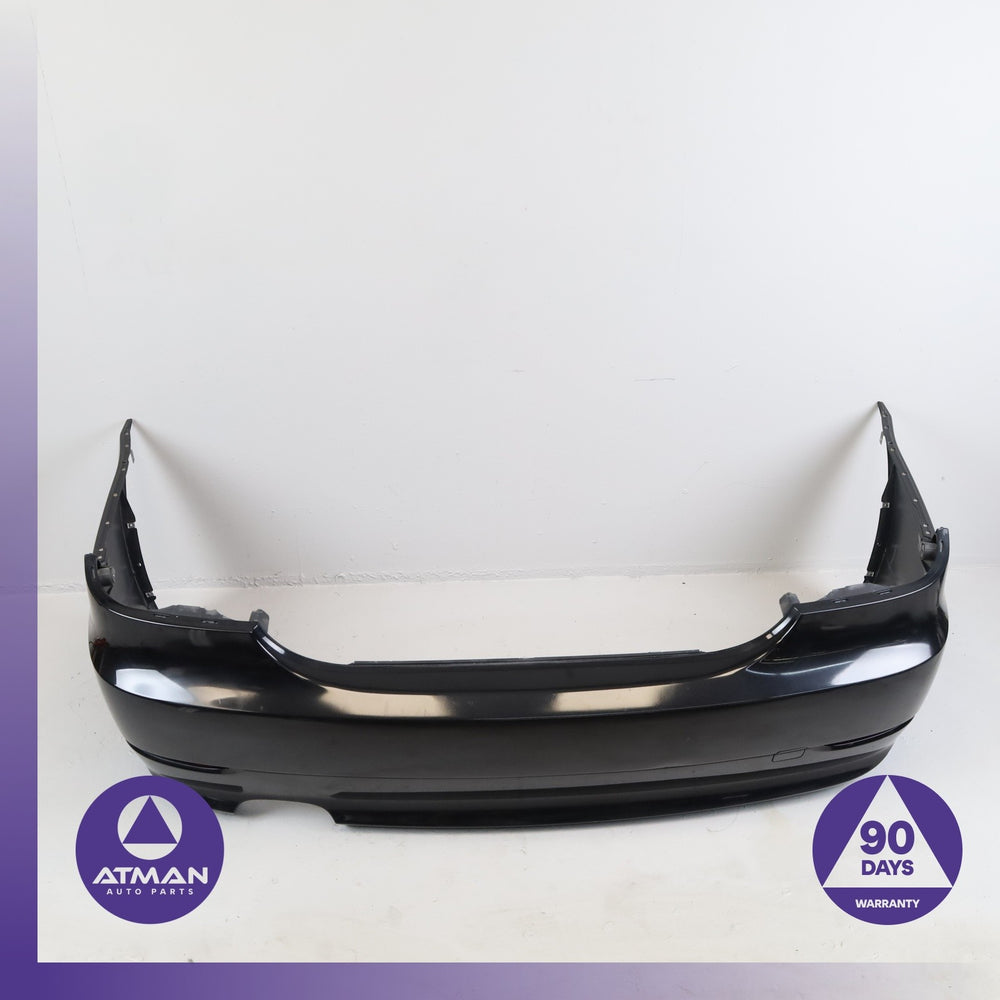 08-10 BMW E60 528i 535i 550i Rear Bumper Cover Panel Black OEM