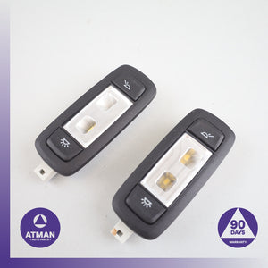 BMW G01 X3 X4 Rear Left &amp; Right Roof Reading Dome Light Lamp Set OEM 42k