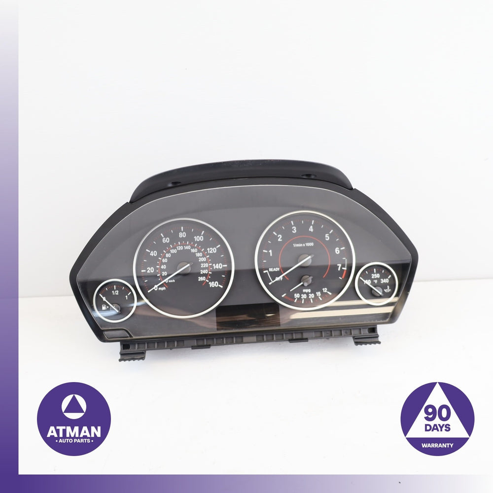 BMW F30 328i Instrument Cluster Speedometer 62106805223 OEM 131k