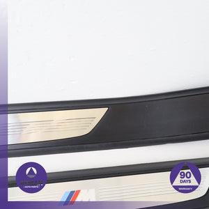 BMW F02 750i 740i LWB M-Sport Front &amp; Rear Door Lower Step Sill Panel Set OEM