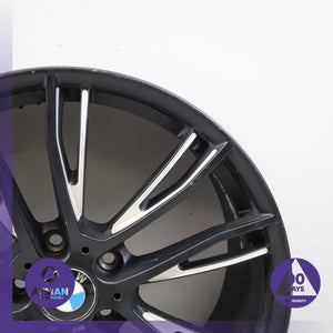BMW F32 428i 328i M-Sport 8.5 x 20 20" Style 624 Rear Wheel Rim 6862775 OEM