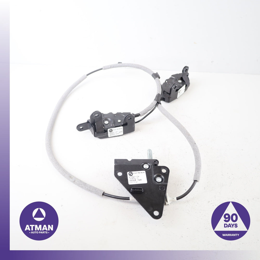 BMW E70 X5M Left &amp; Right Trunk Tailgate Lock Latch Actuator Set OEM