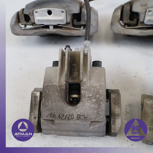 04-10 BMW E60 528i 530i Front & Rear Brake Caliper Set 34116753659 OEM