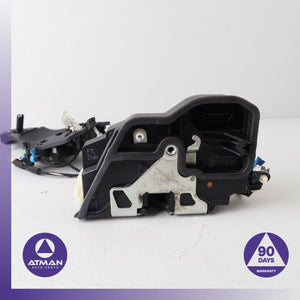 13-15 BMW E84 X1 Front Left Driver Door Lock Latch w/ Bracket OEM